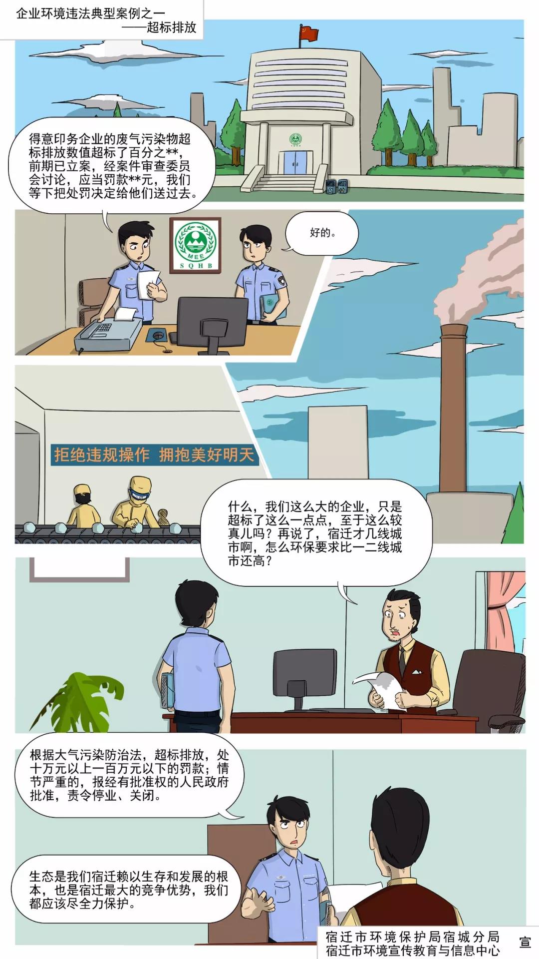 局用漫畫解讀：常見的企業(yè)環(huán)境違法行為有哪些？